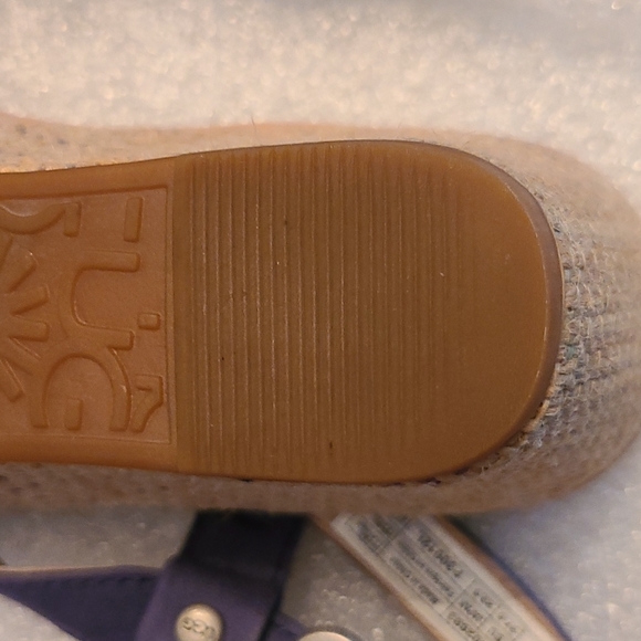 Ugg Espadrille Wedge Leather Sandals - Picture 9 of 14